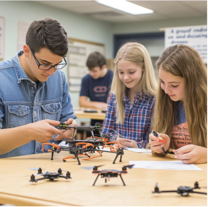 2024-2025 Drone Program Planning Guide: How to Integrate Drones into Your STEM Curriculum Illustration