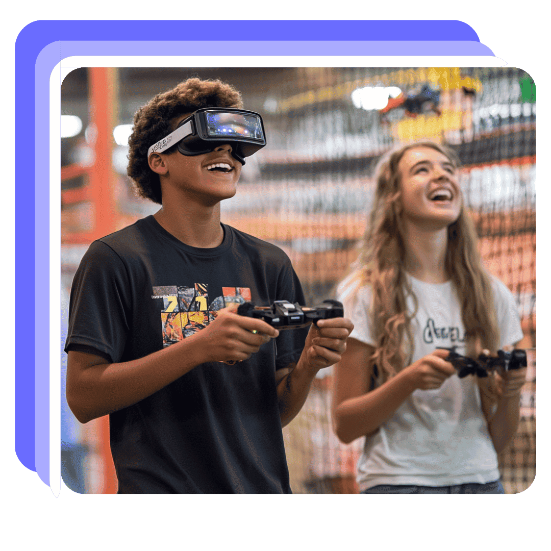 Drone competitions for hands on stem learning