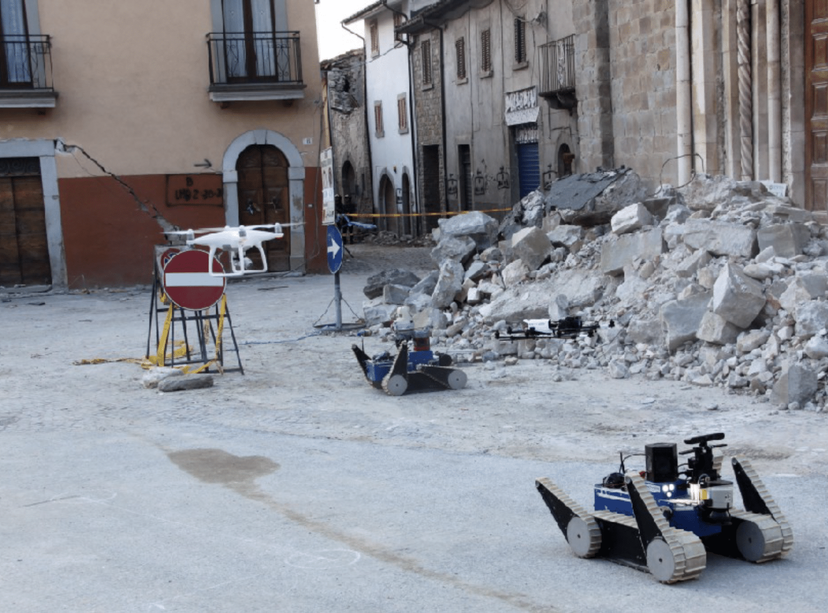 Robots in disaster response