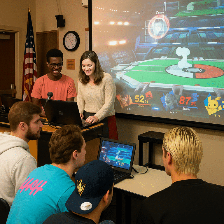 Esports program in stem classroom