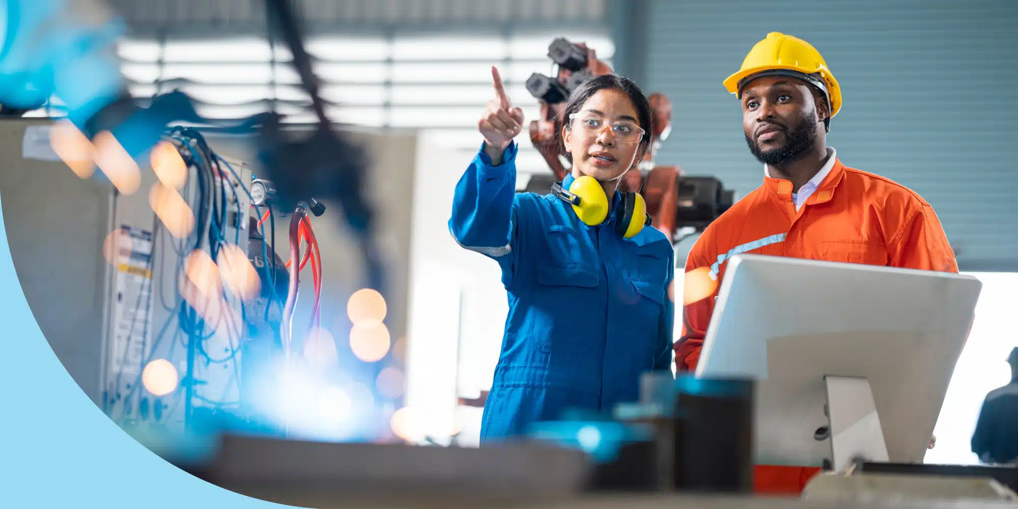 GenZ working blue collar job for hands on learning