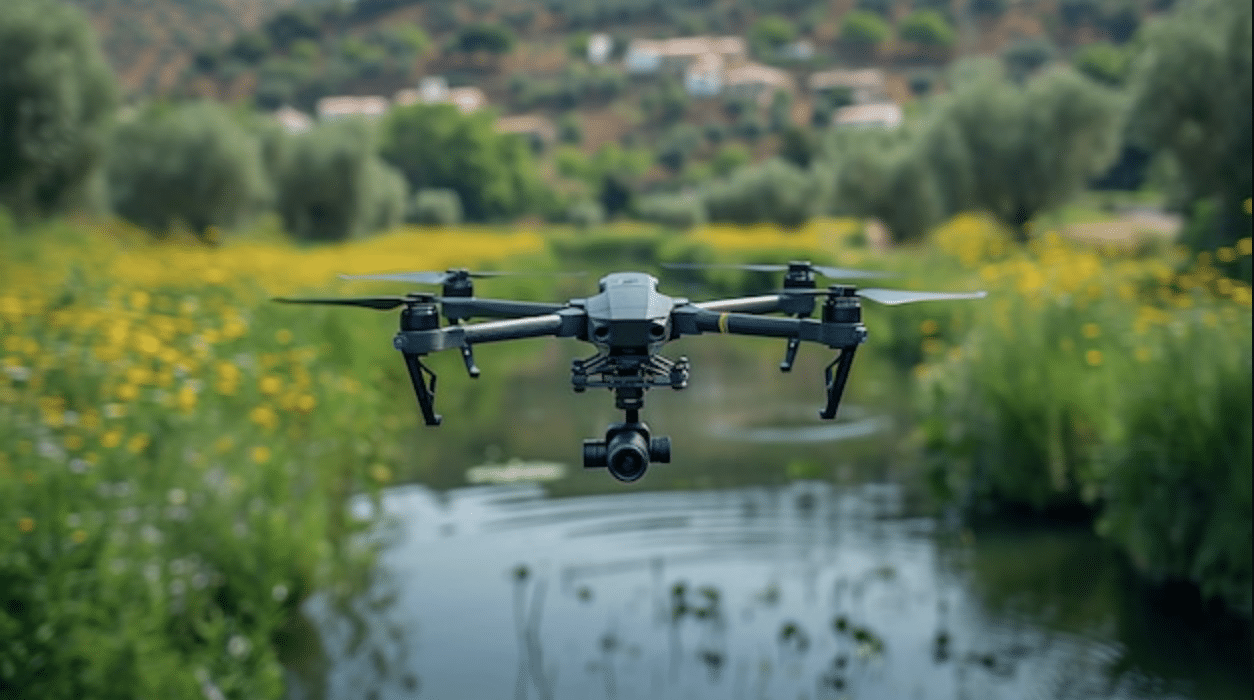 AI-powered industrial drones