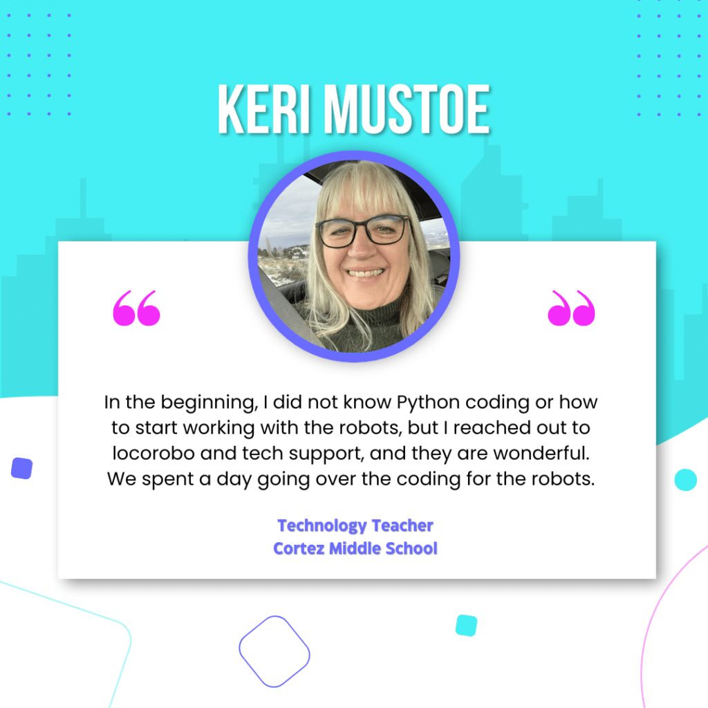 Teacher testimonial LocoRobo