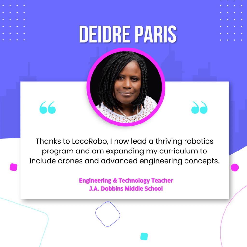 Teacher testimonial LocoRobo