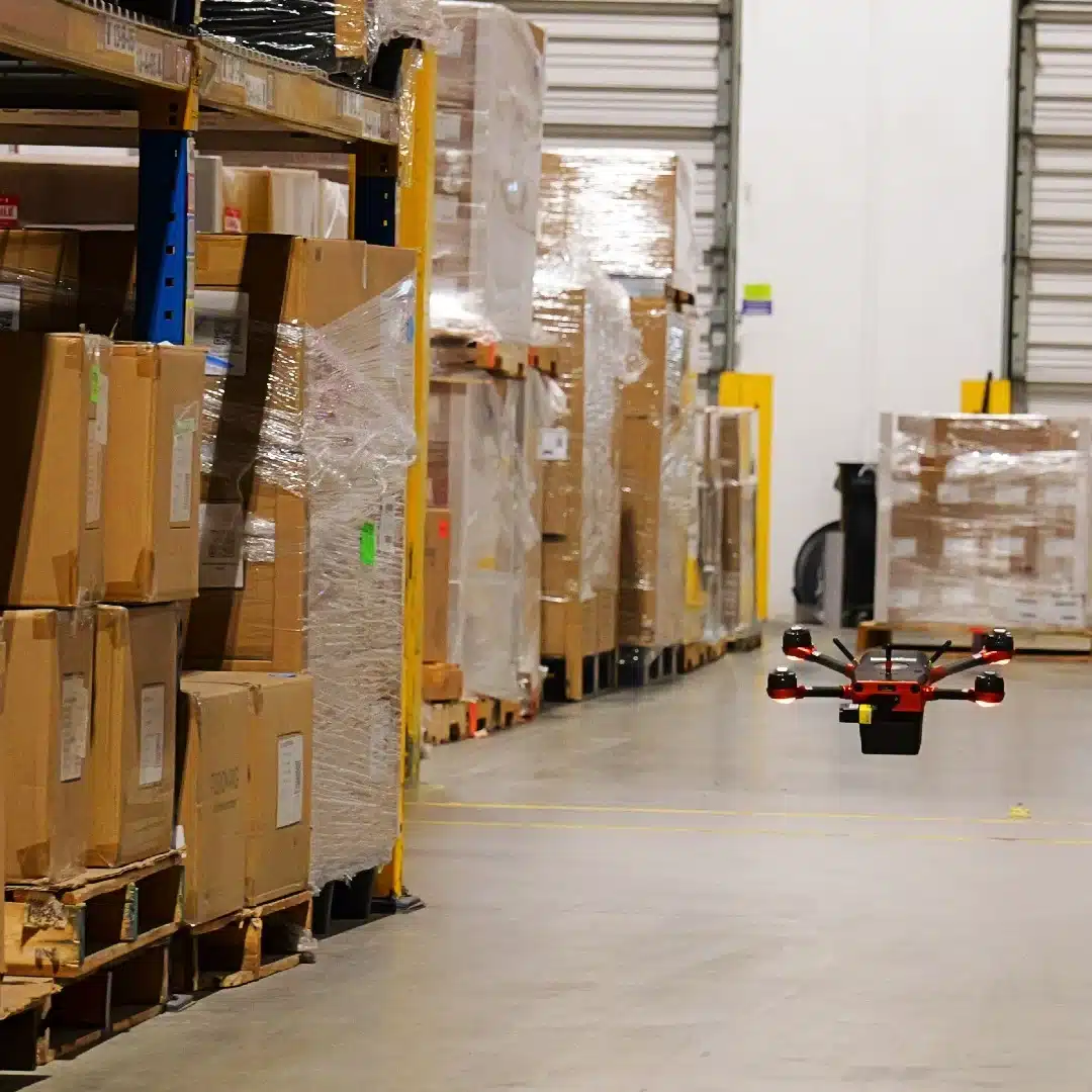 Autonomous warehouse drones