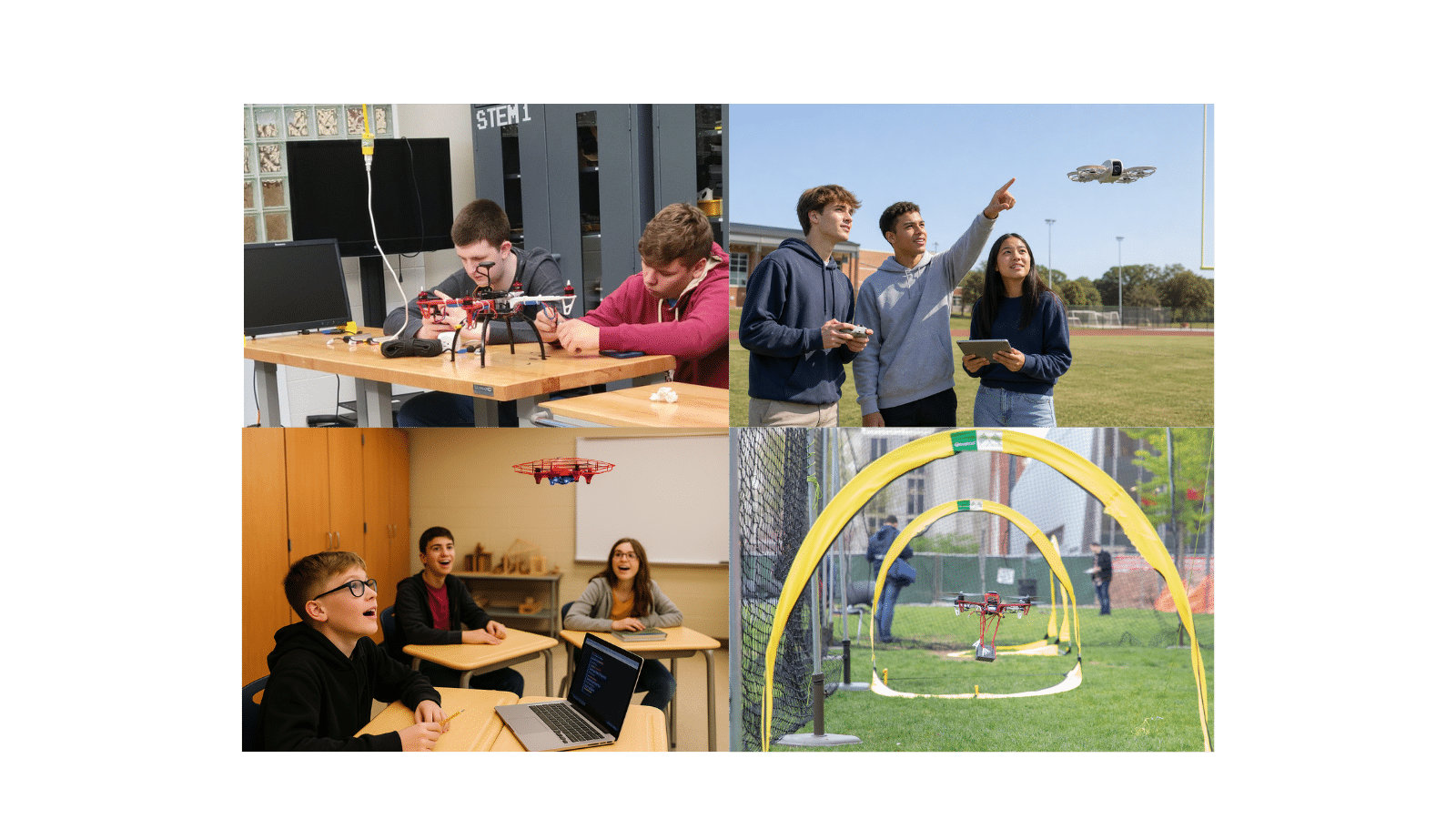 STEM classroom drones