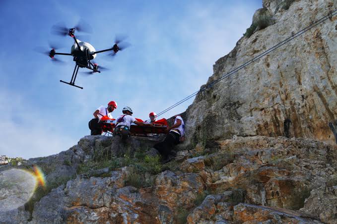 Drones in hazardous work environments
