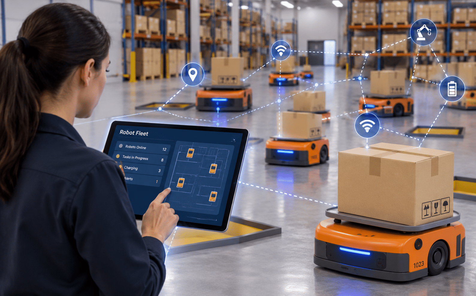 Robot Fleet Management